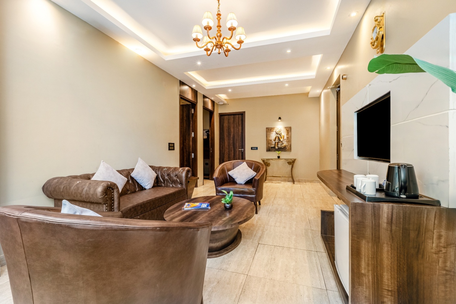 Two Bedroom Suite With Balcony at Sterling Palm Bliss Wellness Resort Rishikesh - Photo 2