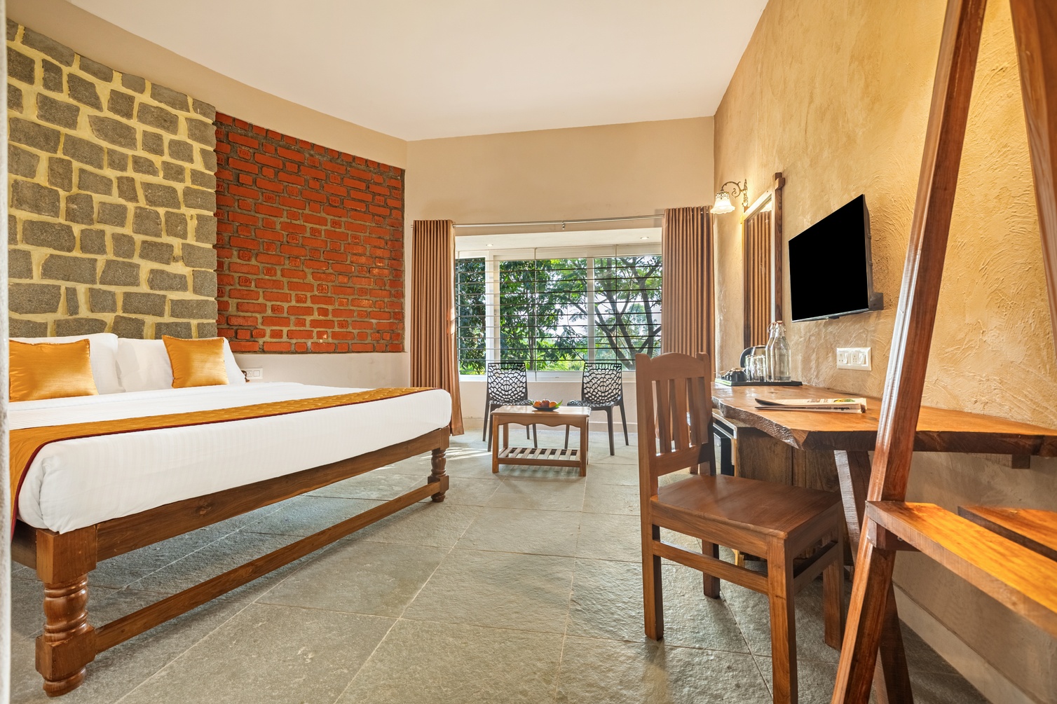 Rock View Room at Nature Trails Ashoka Resorts Hampi - Photo 2