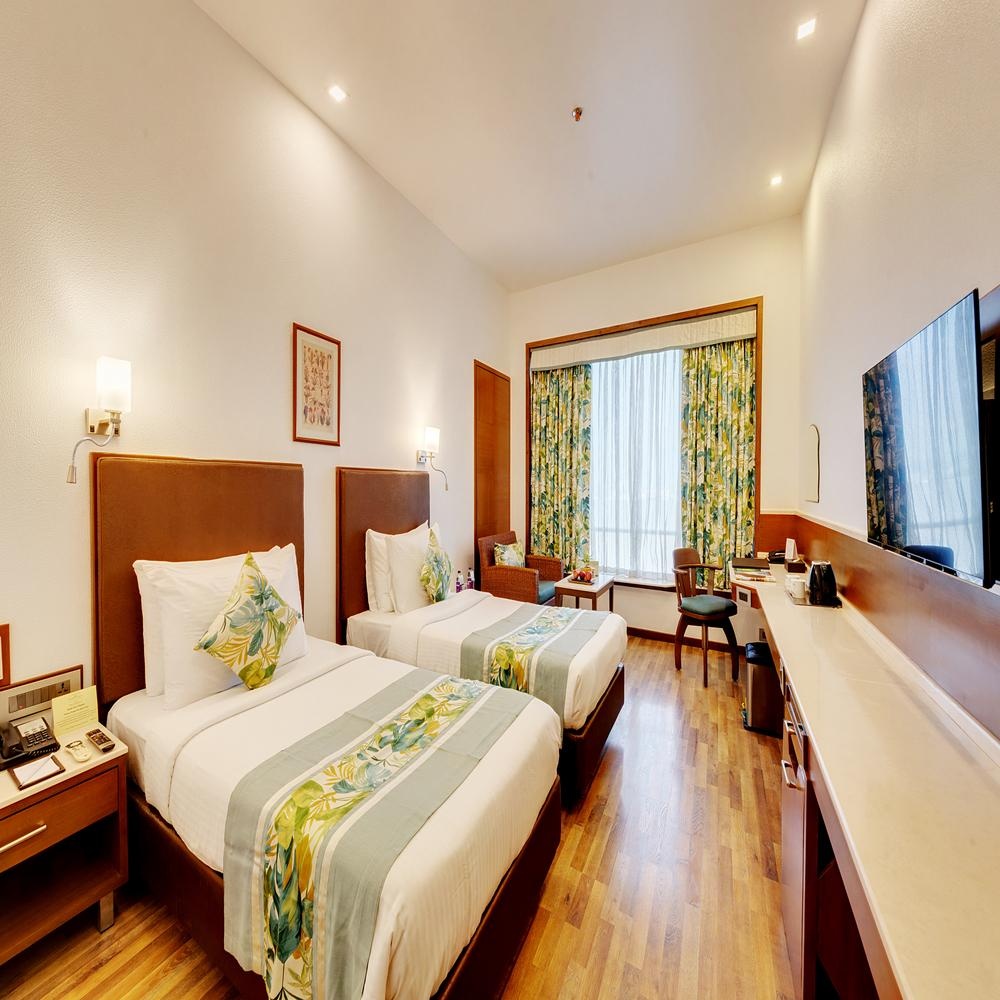 Winter Green Room, 2 Twin Beds at E-Square The Fern - An Ecotel Hotel, Pune - Photo 3