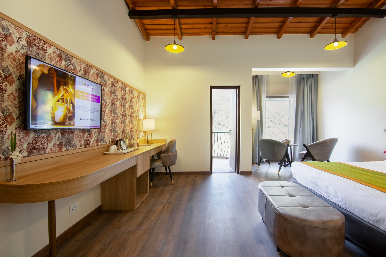 Valley View Indulge Room With Balcony at Sterling Nainital - Photo 1