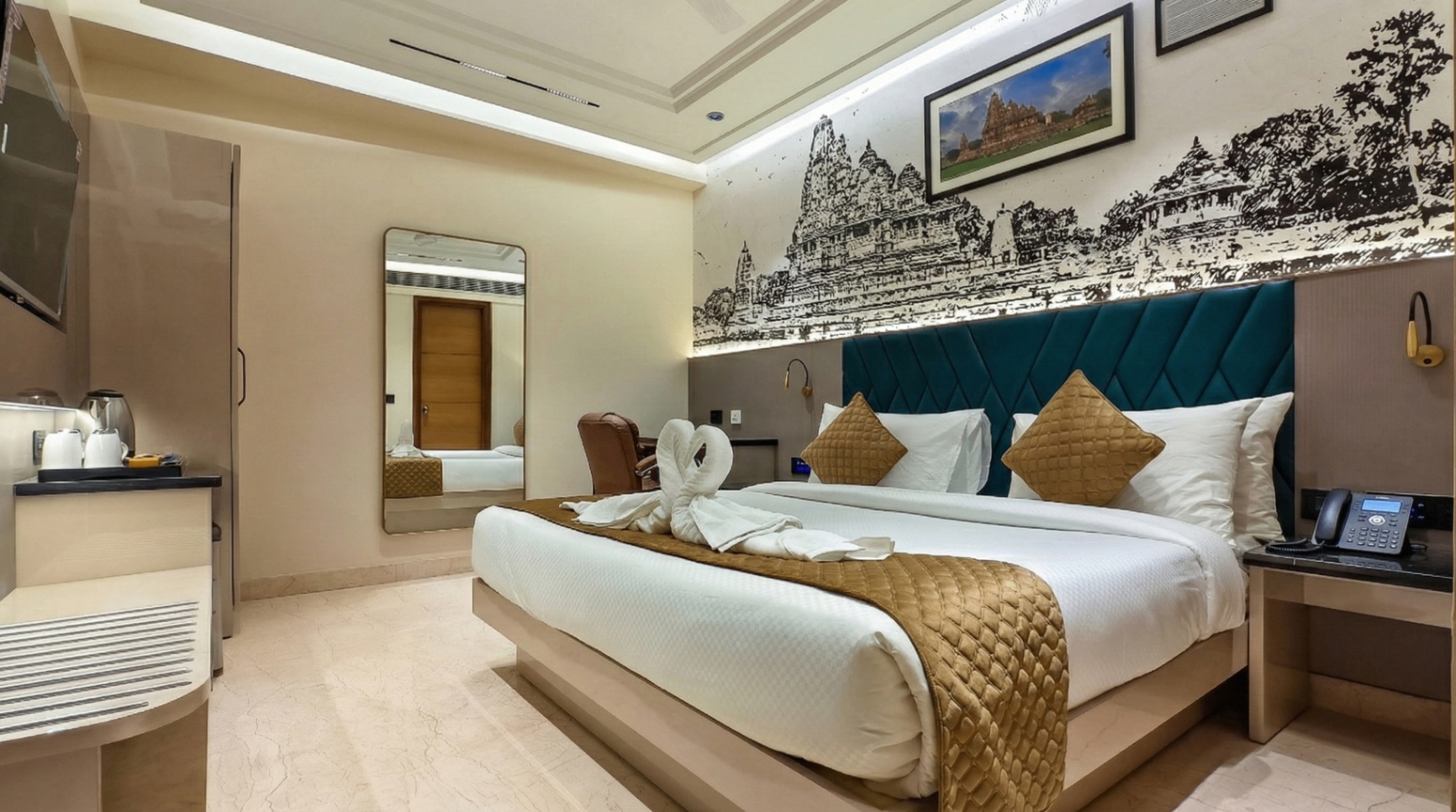 Super Deluxe Room at Nanak Niwas Beacon New Delhi, Paharganj - Photo 2