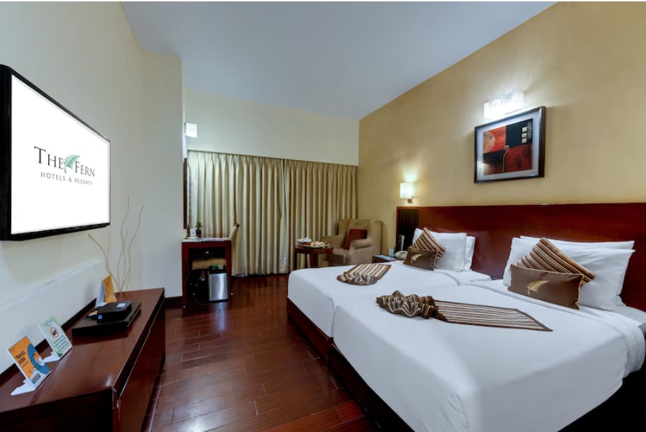 Winter Green Room, 2 Twin Beds at The Fern Residency, Rajkot - Photo 2