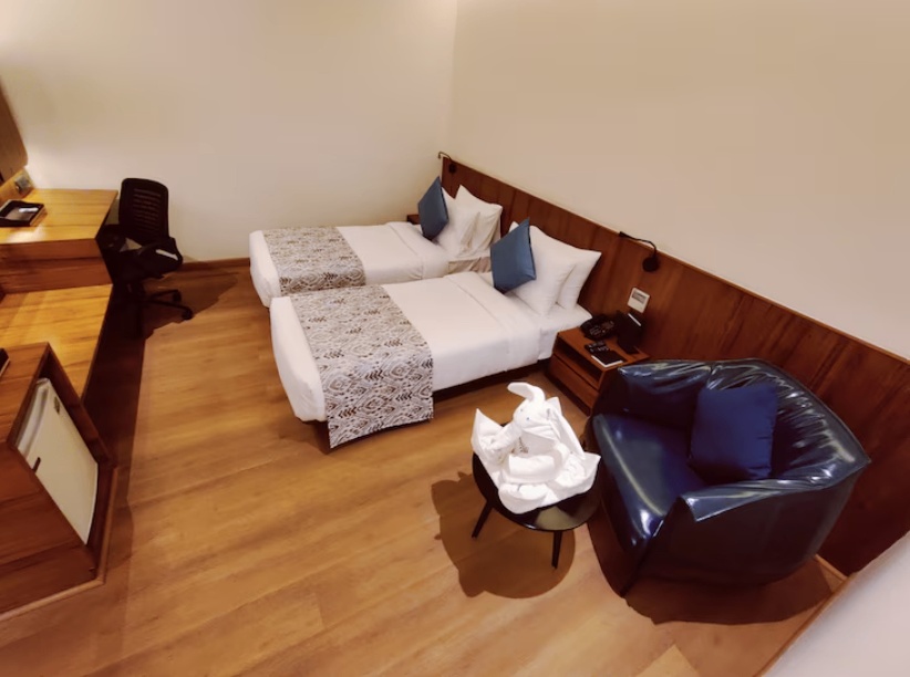 Winter Green Room, 2 Twin Beds at The Fern Residency, Jamnagar - Photo 3