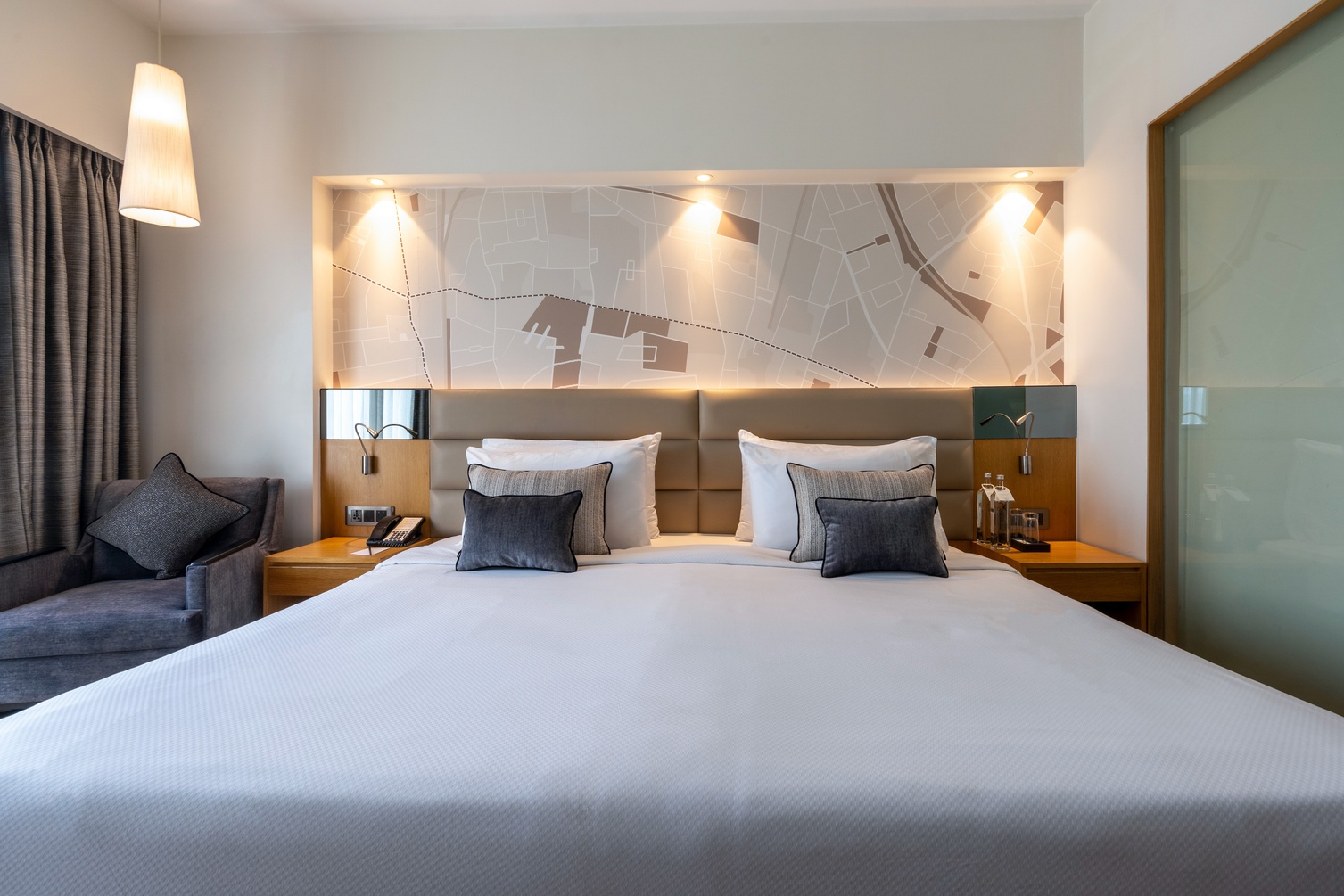 Winter Green Room, 1 King Bed at The Fern Goregaon - An Ecotel Hotel | Mumbai - Photo 1