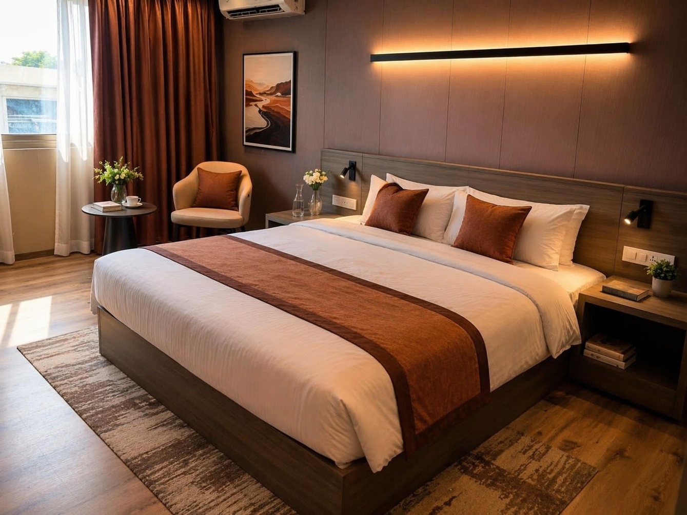 Deluxe Twin bed at Click Hotels Lite Chakan - Photo 1