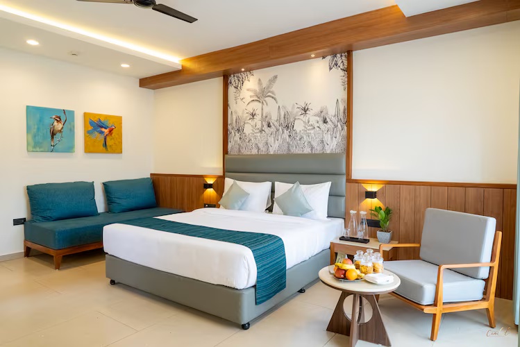 Winter Green Premium Cottage, 01 King Bed at The Fern Wisteria Resort Dhari - Photo 1