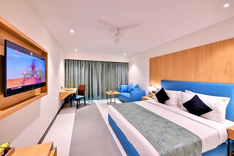 Winter Green Premium Room, 1 King Bed at The Fern Residency, Subhash Bridge, Ahmedabad - Photo 1