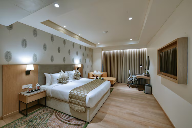 Winter Green Premium Room, 1 King Bed at The Fern Residency, Gandhinagar - Photo 1