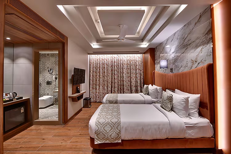 Winter Green Room Twin Bed at The Fern Shelter Resort, Palghar (Maharashtra) - Photo 1