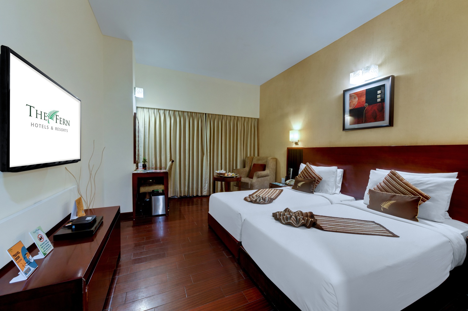 Winter Green Room, 1 King Bed at The Fern Residency, Rajkot - Photo 3