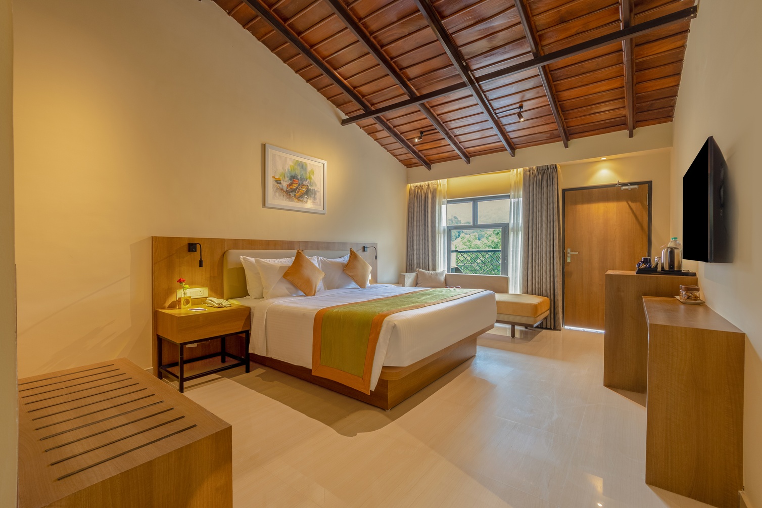 Lake View Classic Room with Balcony at Sterling Lake View Sattal Nainital - Photo 1