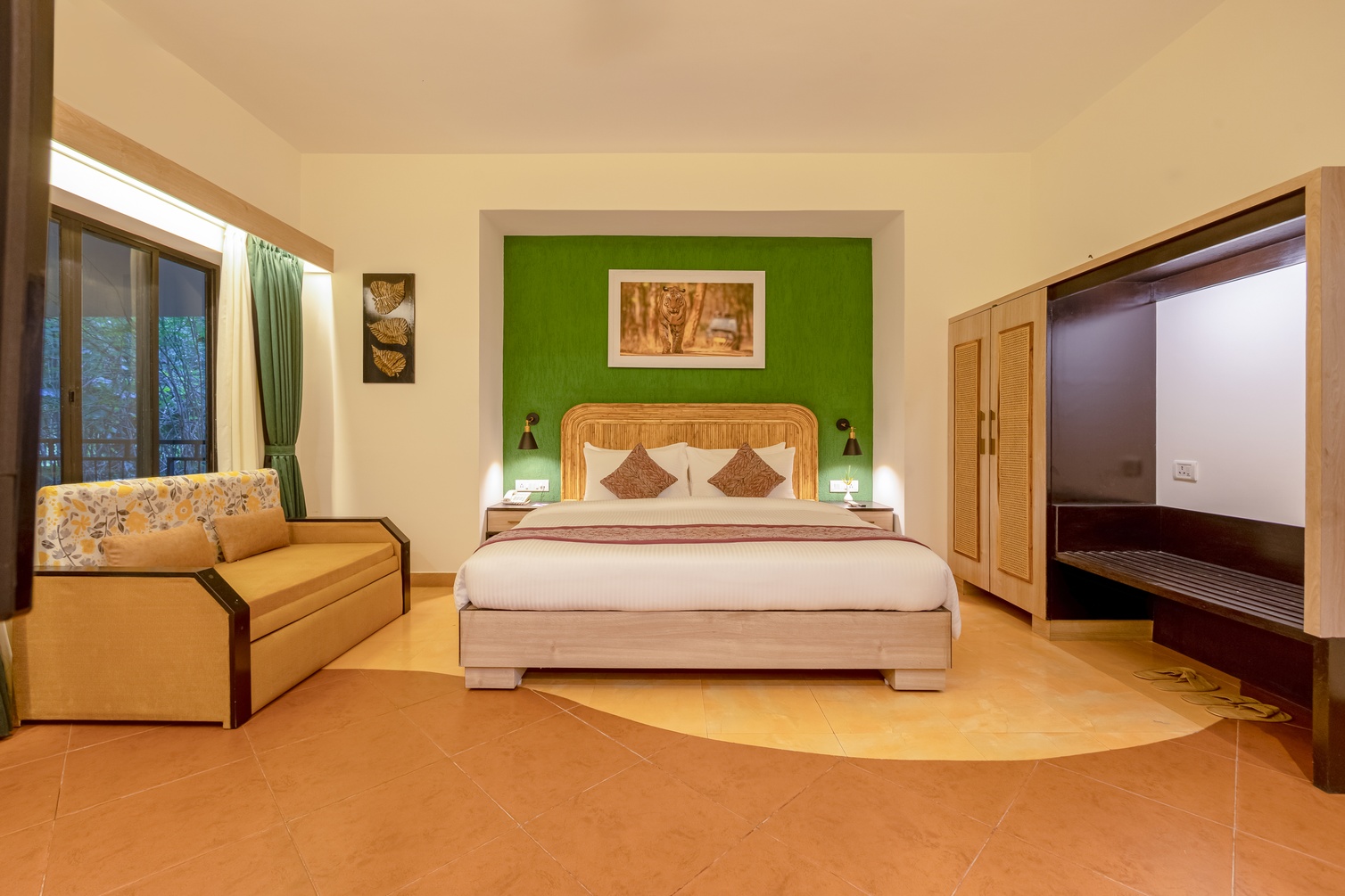 Courtyard Room With Balcony at Sterling Bandhavgarh - Photo 3
