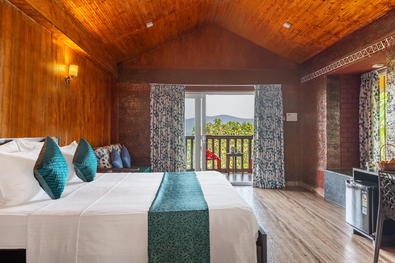 Valley View Room with Sit-out at Nature Trails Riverview Rock Valley Goa - Photo 2