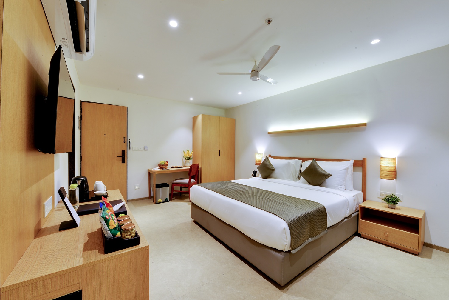 Fern Club Premium Room, 1 King Bed & 1 Queen Bed at The Fern Vishranta Resort, Kamrej-Surat - Photo 3