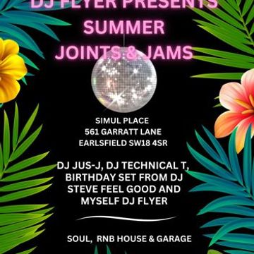 FLYERS GROOVES INTO JOINTS N JAMS MIX VOL 78 AUG 2024