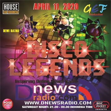 Dj Achess on Disco Legends Dnews radio 11 April 2020