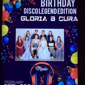 Birthday Special edition Gloria Berino Cura Philippines Disco Legends nonstop