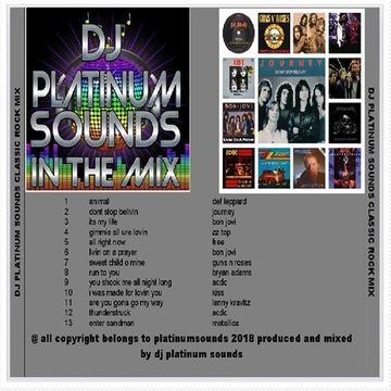 PLATINUM SOUNDS IN THE MIX  VOLUME 3 ROCK