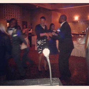 Marquise and Keyanna's Wedding Reception - DJ Seko Varner wedding style