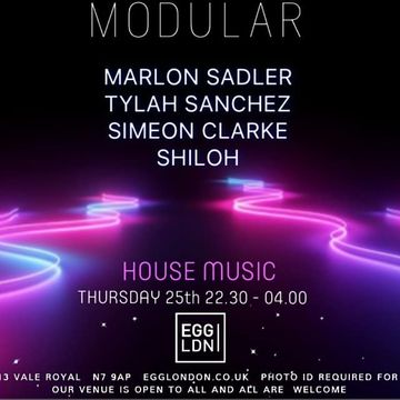  Marlon Sadler - Modular 25th Nov @ Egg 
