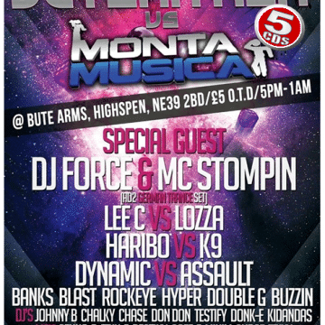 Dj Kidandas VS Dj Testify - Mc Genno D B2B Mc Trik e LIVE @ Detonation Vs Monta Music 