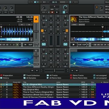 Fab vd M Presents A Trip To The Trance World - Space Raven Remixed