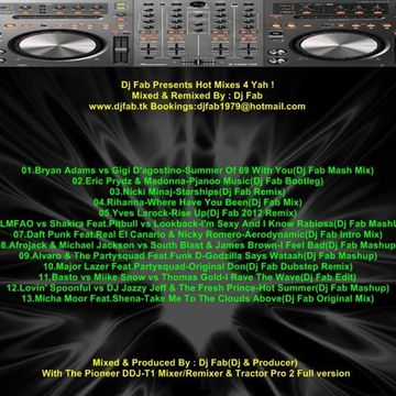 Dj Fab Presents HotMixes 4 Yah