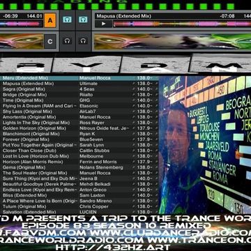 Fab vd M Presents A Trip To The Trance World Episode 83 Season 10 Remixed