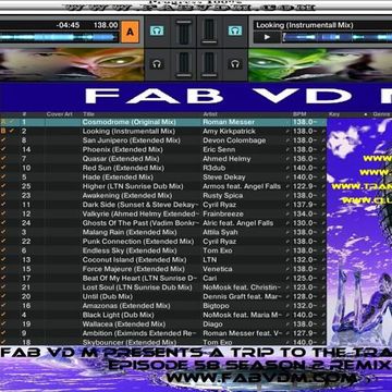 Fab vd M Presents A Trip To The Trance World Episode 58 Season 2 Remixed