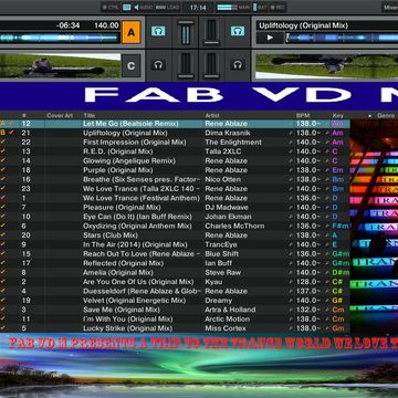 Fab vd M Presents A Trip To The Trance World We Love Trance Remixed