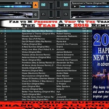 Presents A Trip To The Trance World The Year Mix 2016 Remixed