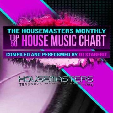 August's Housemasters radio monthly top 50 house music chart