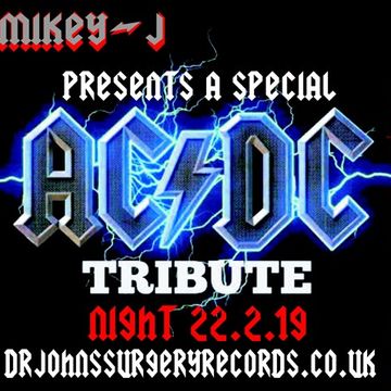 Surgery Records Radio friday rock show Bon Scott Tribute 22 2 19