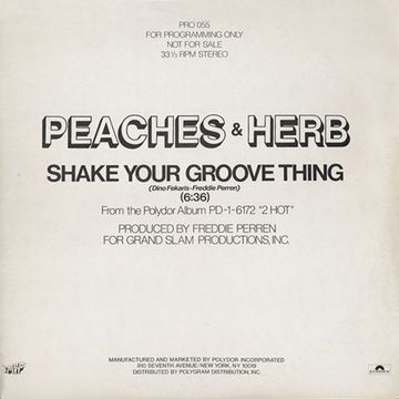 Peaches & Herb - Shake Your Groove Thing (@ UR Service Version)