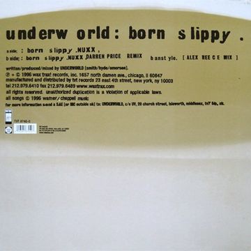 Underworld - Born Slippy (@ UR Service Version)