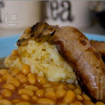 bangers and mash