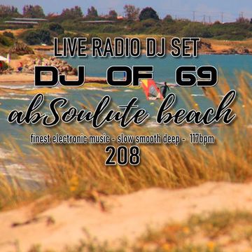 AbSoulute Beach 208 - slow smooth deep in 117 bpm