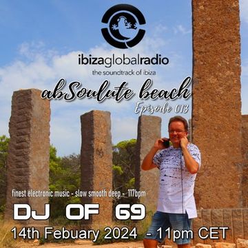 Ibiza Global Radio presents AbSoulute Beach broacasted on 14th Feb. 2024