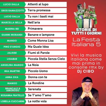 Dj Cibo La Festa Italiana 5