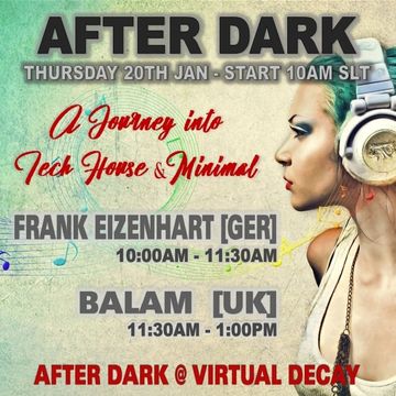 Frank Eizenhart live @ Boiler Room  -AfterDark-  20.01.22