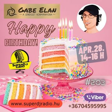 Gabe Elan Nr.203 @ SuperDj Radio 2024 APR 28 [14 16]