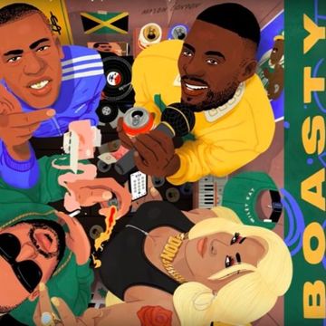 Wiley, Stefflon Don & Sean Paul  - Boasty ft. Idris Elba Remix (Drogba)