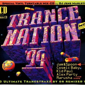 Trance Nation '94  (1994) CD3 Special Vinyl Turntable Mix By DJ Jens Mahlstedt