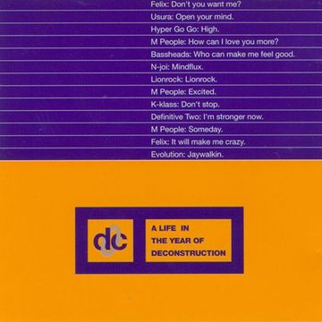 A Life In The Year Of Deconstruction Vol.1 (1993)