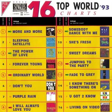 16 Top World Charts 93 (1993)