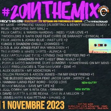 #20inthemix of November 11, 2023