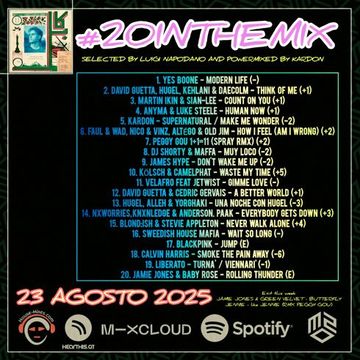 #20inthemix of August 23, 2025 OnlyMix SummerTime