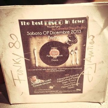 The Best Disco In Town - DJSET ANTICO FUNKY 80 - ROMA 07.12.2013