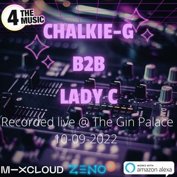 Lady C - 4TM Exclusive - B2B of Deep House with DJ Chalkie-G recorded live on 10 September 2022.