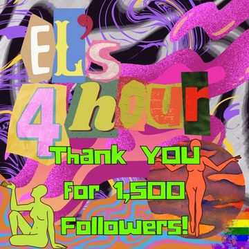 El's 4 HOUR thank U for 1500 followers on Mixcloud..NOT House-Mixes